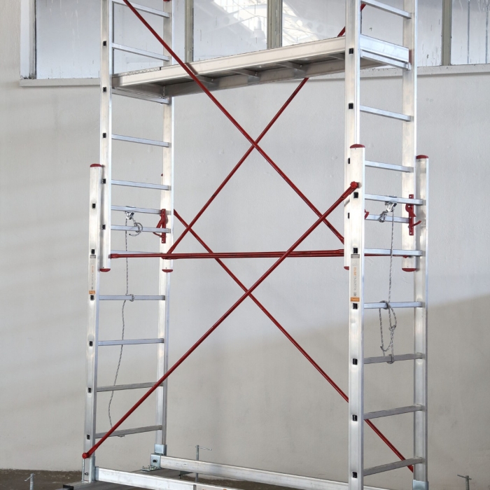 Double Stade Aliminium Scaffolding