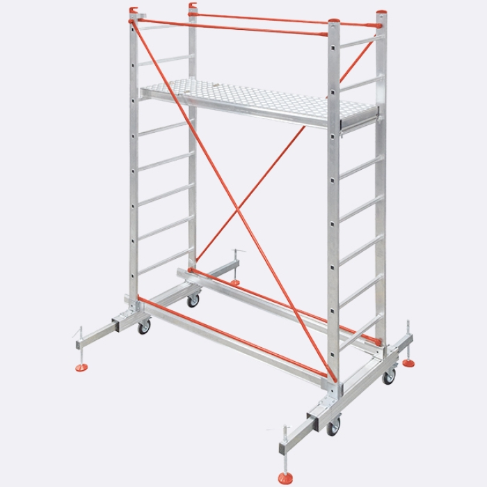 Single-Stage Aluminium Scaffold Tower