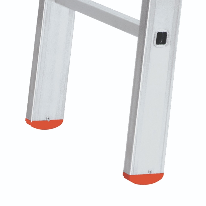 Single-Section Ladder with Safety Rail