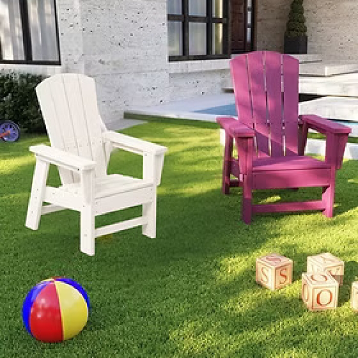 Kids Adirondack - White