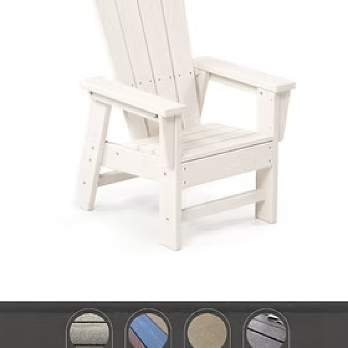 Kids Adirondack - White