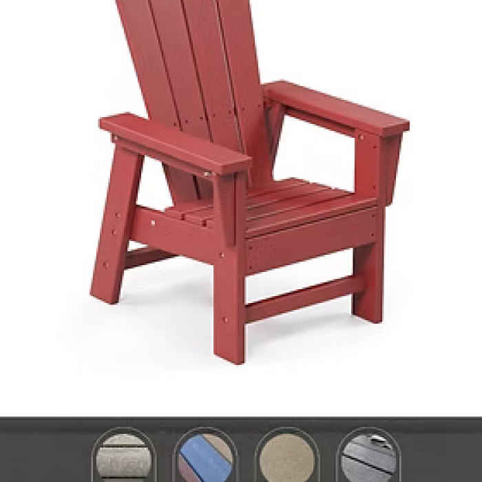 Kids Adirondack - Red