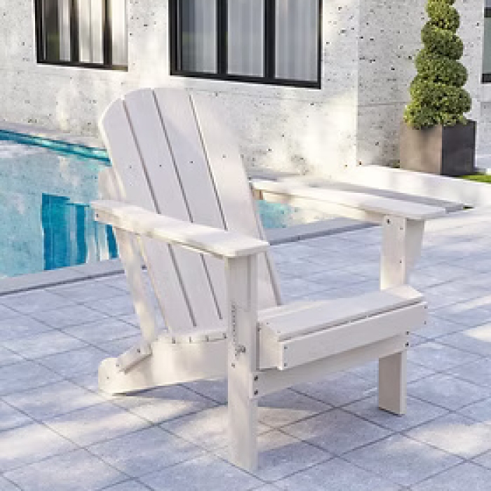 Classic Folding Adirondack - White