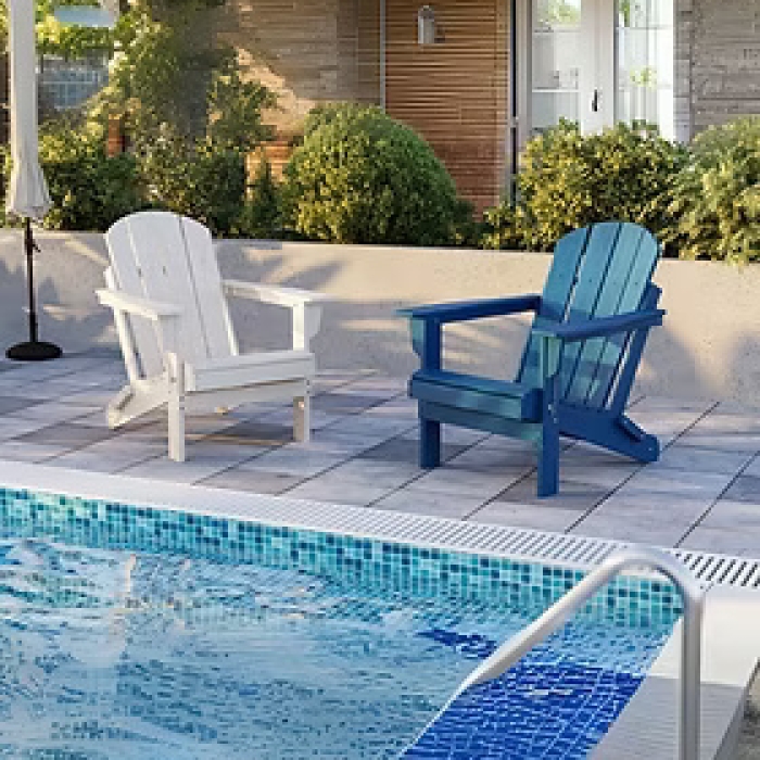 Classic Folding Adirondack - White