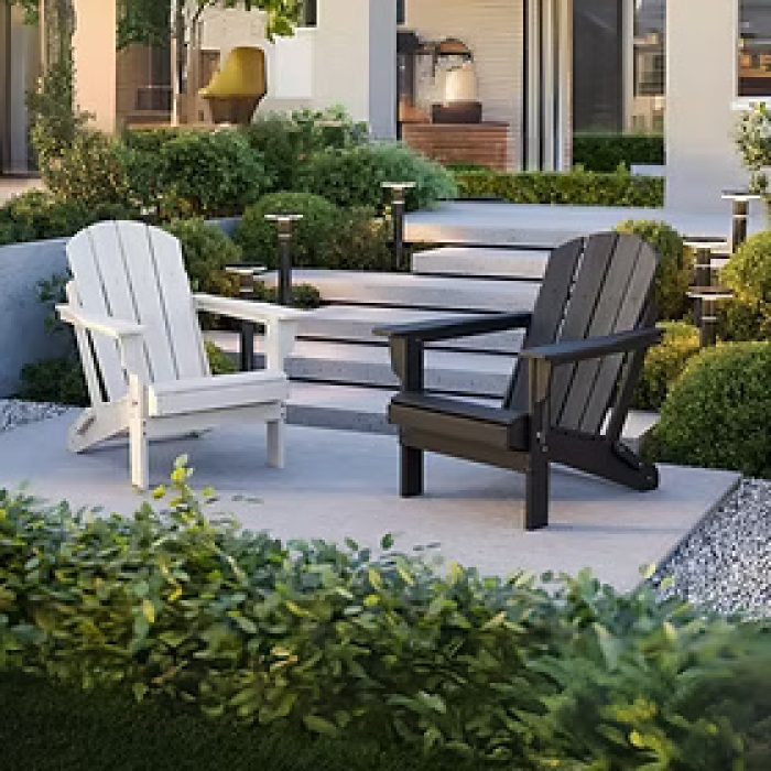 Classic Folding Adirondack - White