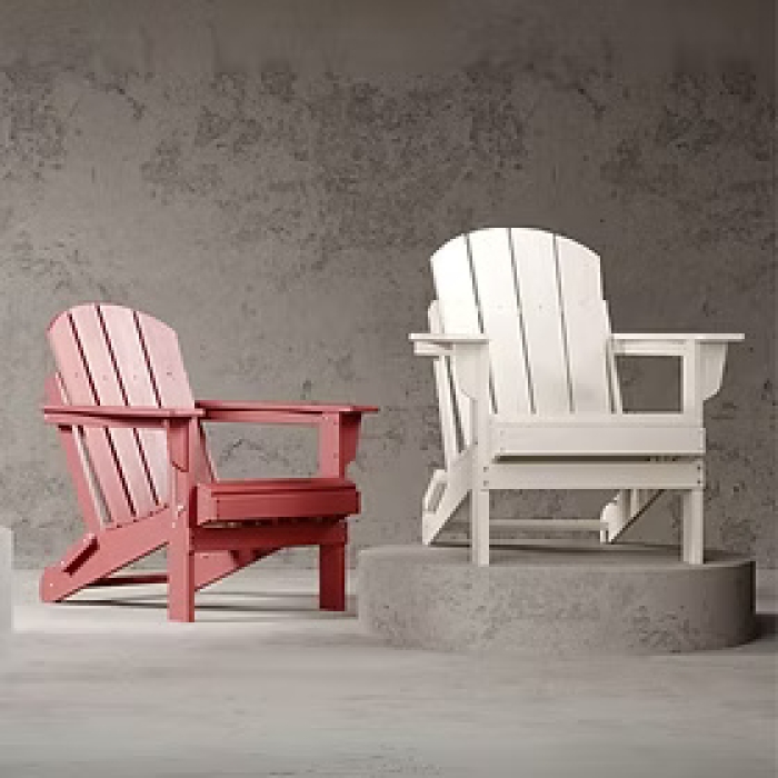 Classic Folding Adirondack - Red