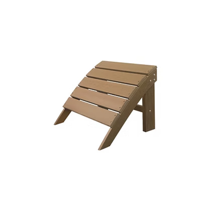 Adirondack Foot Rest - Brown