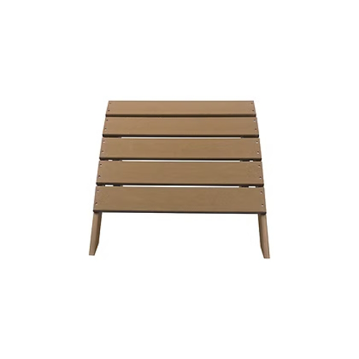 Adirondack Foot Rest - Brown