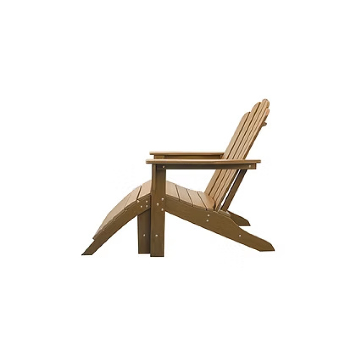Adirondack Foot Rest - Brown