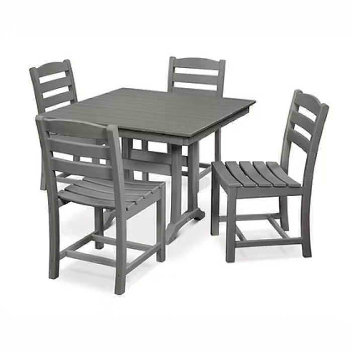 Square Table Set for 4 People
