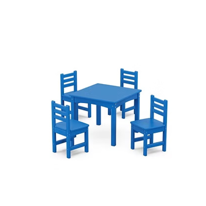 Kids Table Set - Blue