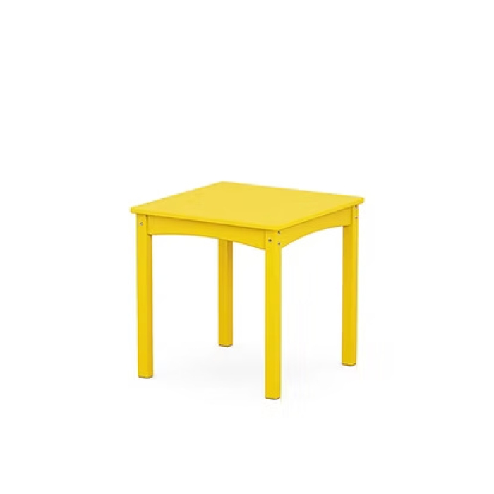 Square Kids Table - Yellow