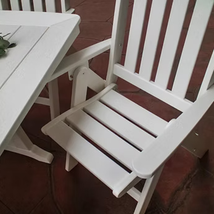 Folding Dining Chair - Black