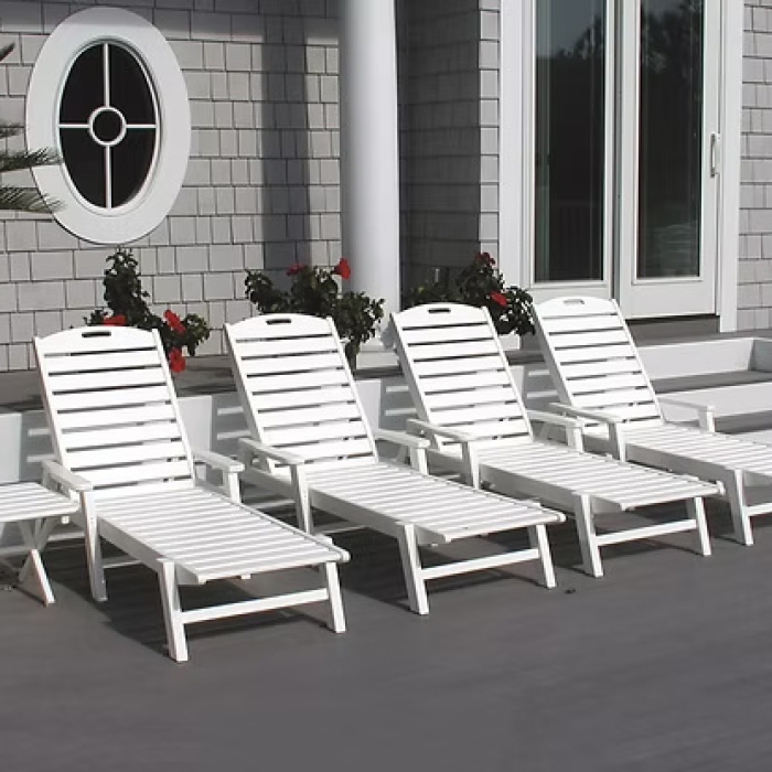Sun Lounger - Brown 