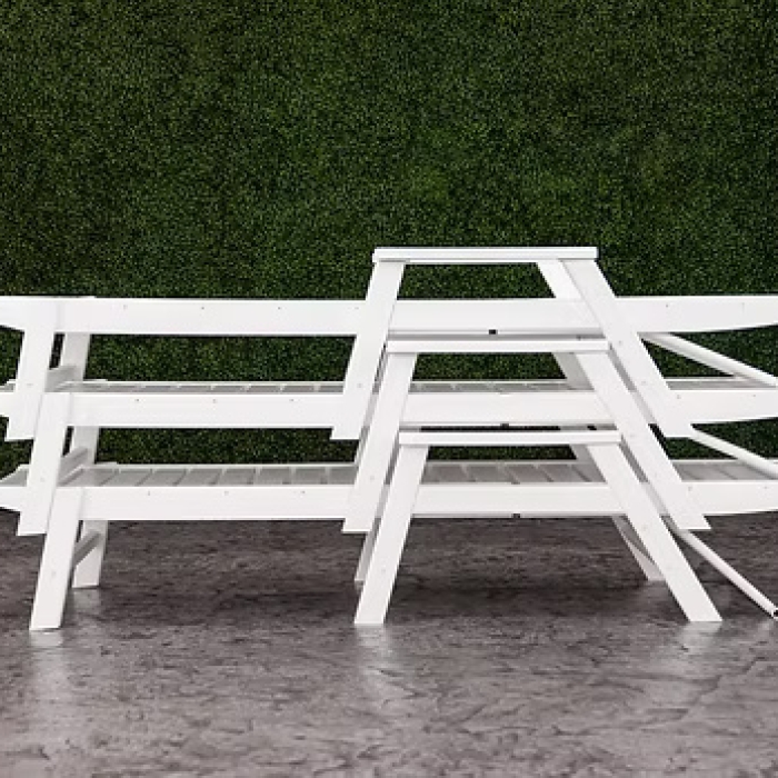 Sun Lounger - Brown 