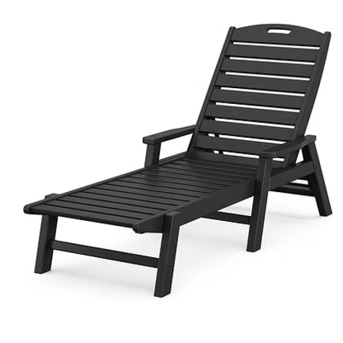 Sun Lounger - Black